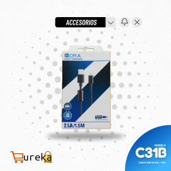 Cable USB Tipo C 2.1A 1.5M