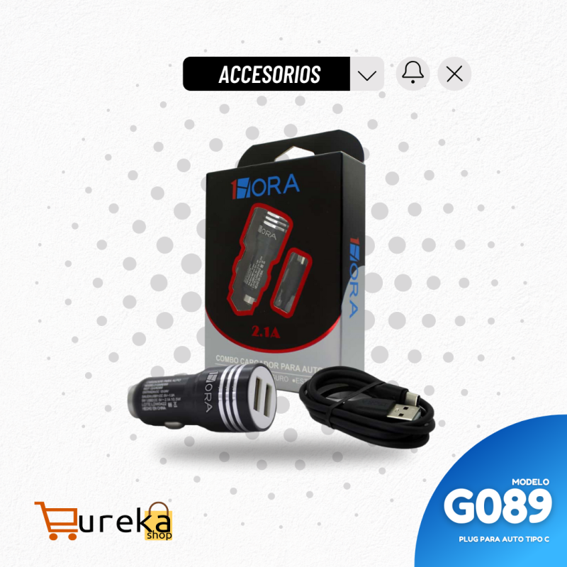 Cargador para auto 2.1A