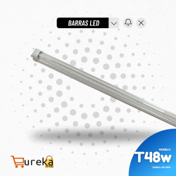 Barra LED 48w Cilíndrica