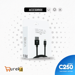 Cable USB Lightning 2.4a